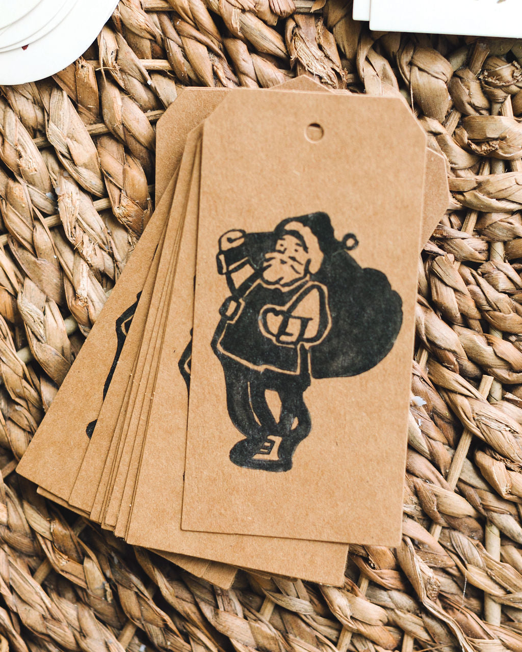 'Kris Kringle’ Kraft Gift Tags